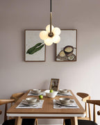 Modern Zeta Glass Chandelier — product view 3