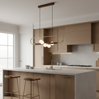 Modern Zeta Glass Chandelier — product view 10