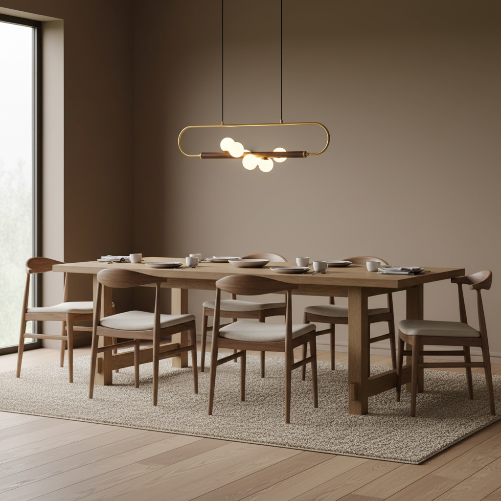 Modern Zeta Glass Chandelier — product view 15