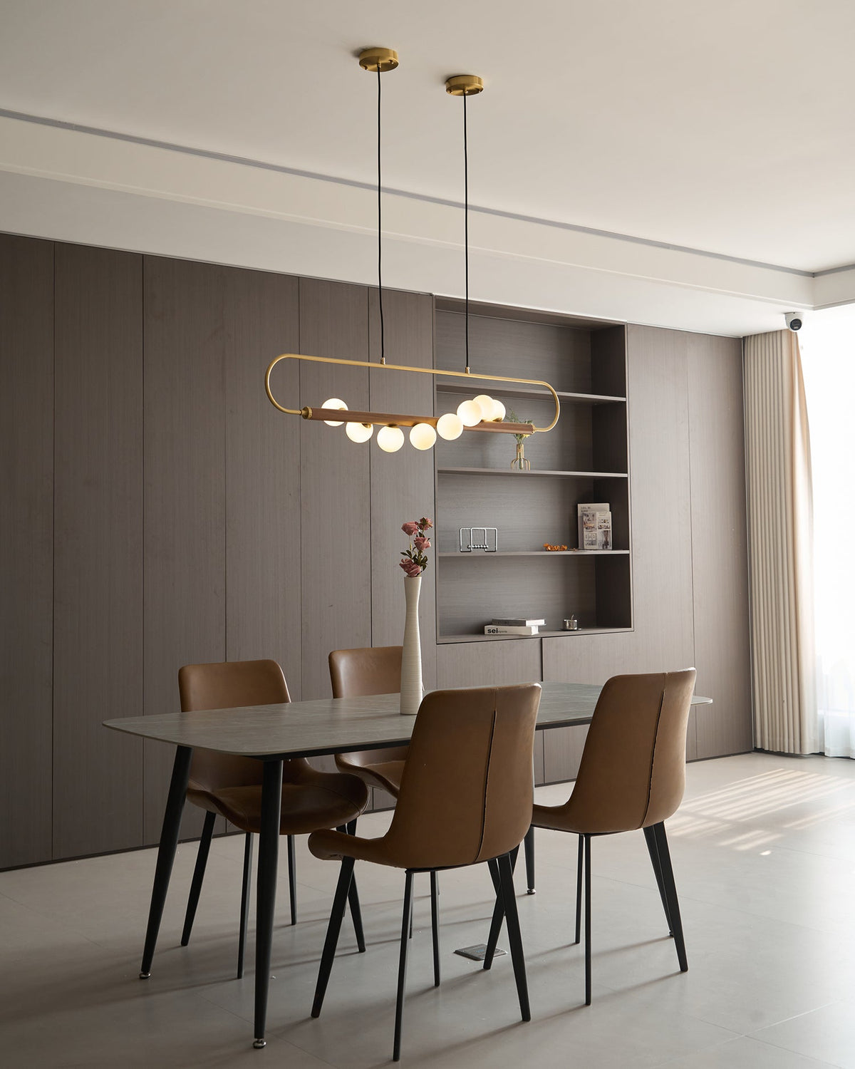 Modern Zeta Glass Chandelier — product view 18