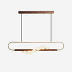Modern Zeta Glass Chandelier — product view 25