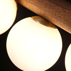 Modern Zeta Glass Chandelier — product view 26