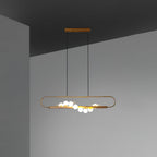 Modern Zeta Glass Chandelier — product view 28