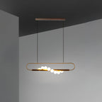 Modern Zeta Glass Chandelier — product view 30