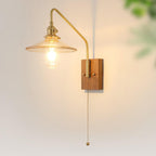 Retro Kelsey Glass Wall Lamp — product view 2