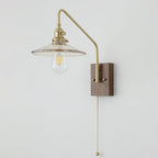 Retro Kelsey Glass Wall Lamp — product view 9