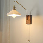 Retro Kelsey Glass Wall Lamp — product view 12