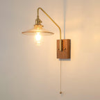 Retro Kelsey Glass Wall Lamp — product view 15
