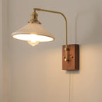 Retro Kelsey Glass Wall Lamp — product view 18