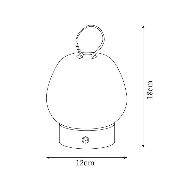Nancy Portable Wood Table Lamp — product view 5