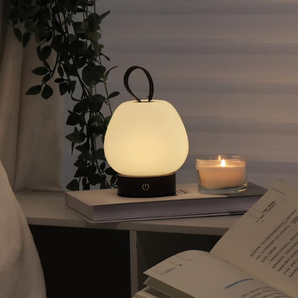 Nancy Portable Wood Table Lamp — product view 14