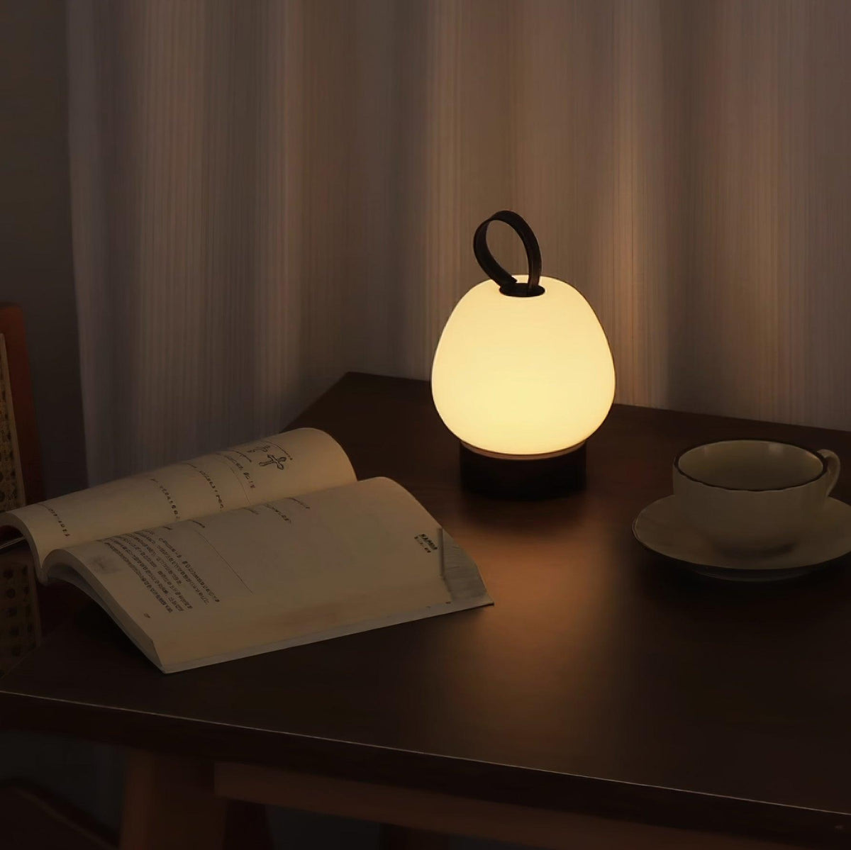 Nancy Portable Wood Table Lamp — product view 17
