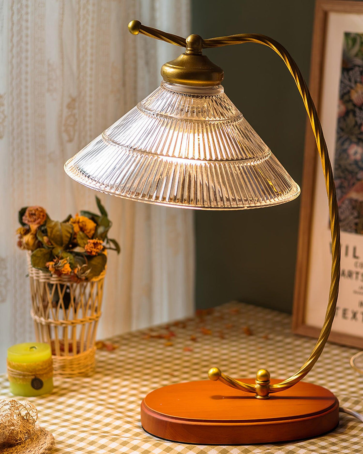 Klint Reading Glass Table Lamp — product view 4