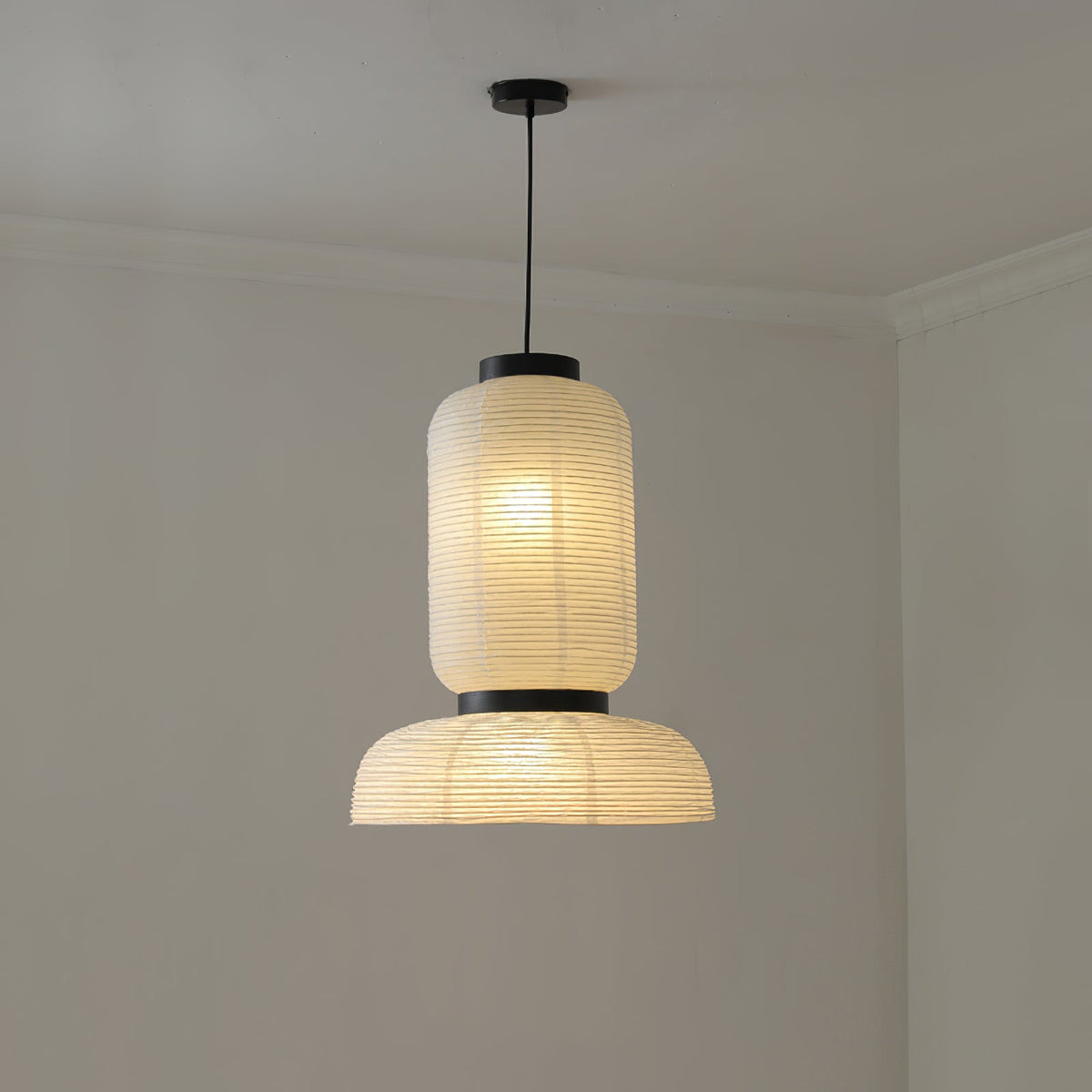 Handcrafted Xuan Paper Hanging Lamp — product view 39