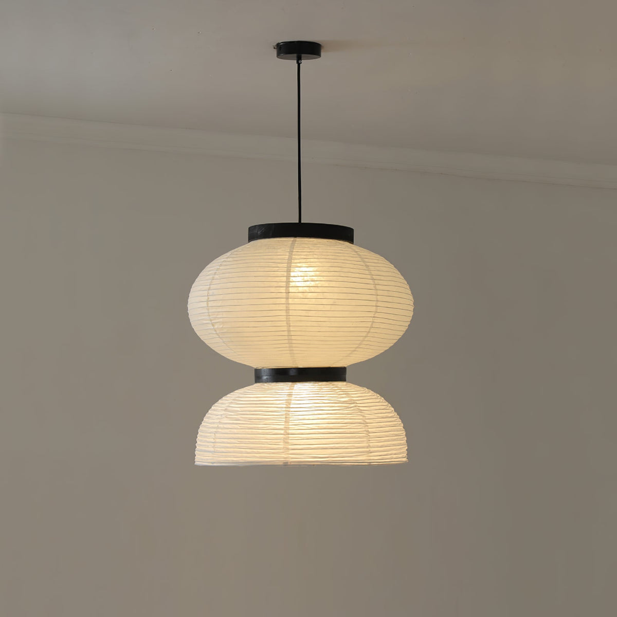 Handcrafted Xuan Paper Hanging Lamp — product view 40