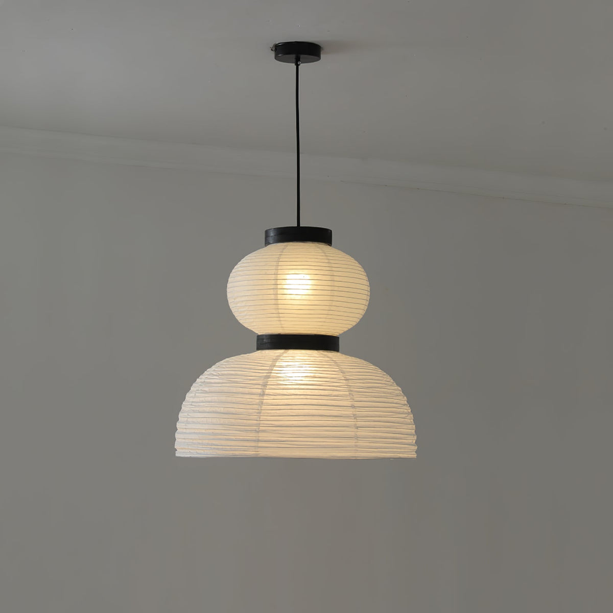 Handcrafted Xuan Paper Hanging Lamp — product view 41