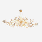 Gingko Long Version Metal Chandelier — product view 1