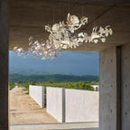 Gingko Long Version Metal Chandelier — product view 12