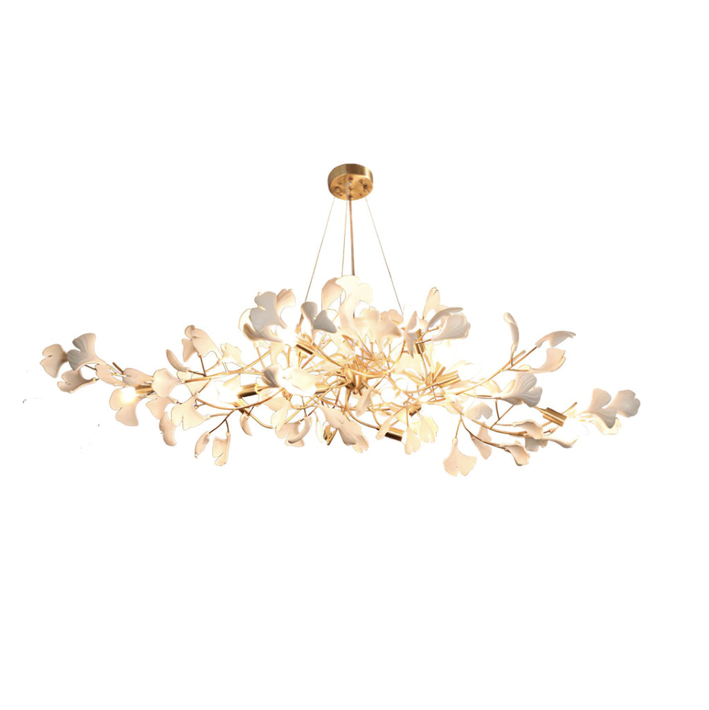 Gingko Long Version Metal Chandelier — product view 16