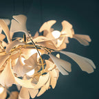 Gingko Long Version Metal Chandelier — product view 17