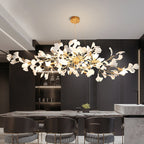 Gingko Long Version Metal Chandelier — product view 21