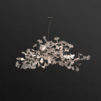 Gingko Long Version Metal Chandelier — product view 30