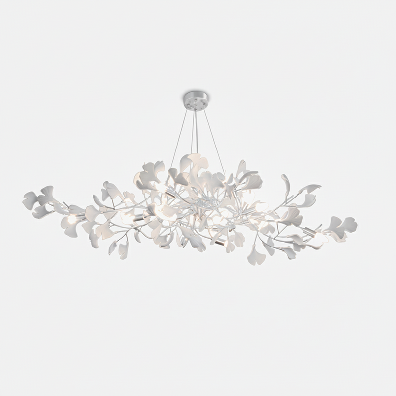 Gingko Long Version Metal Chandelier — product view 31