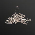 Gingko Long Version Metal Chandelier — product view 32