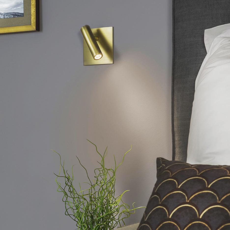 Micro Square Switched Sconce — product view 4