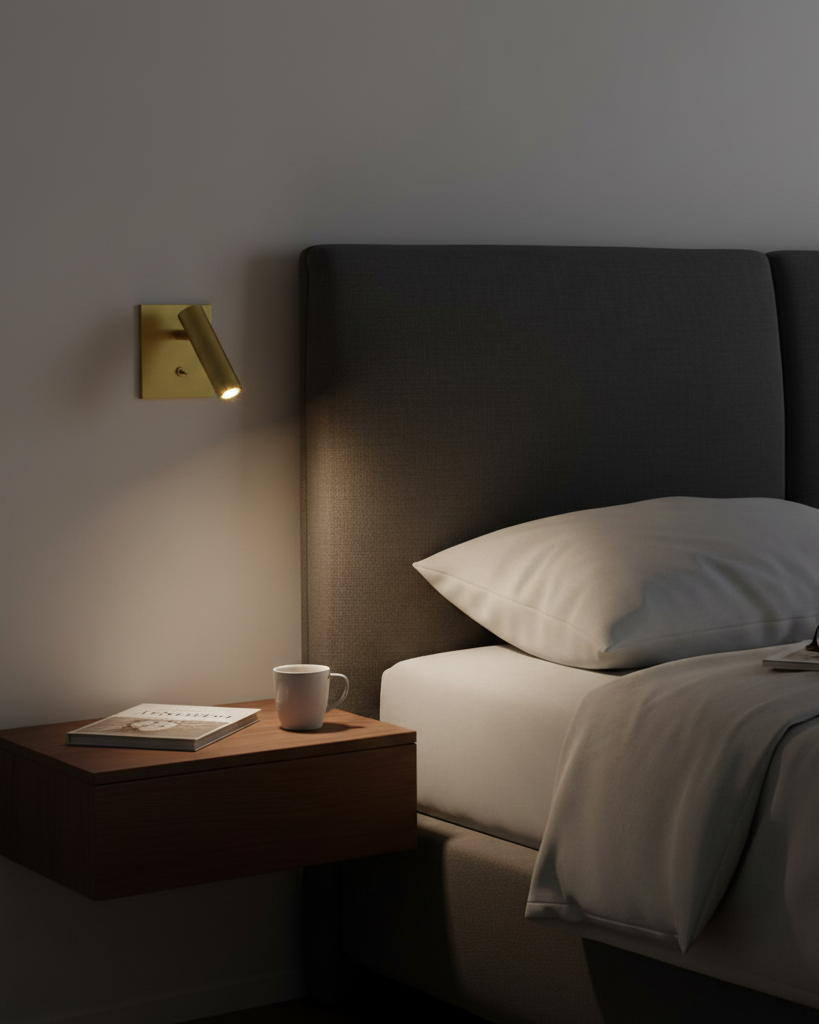 Micro Square Switched Sconce — product view 8