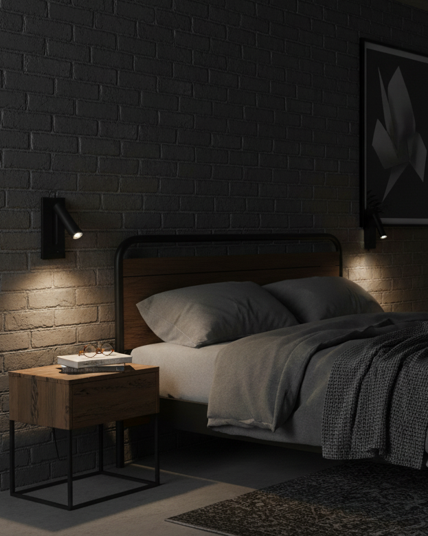 Micro Square Switched Sconce — product view 11