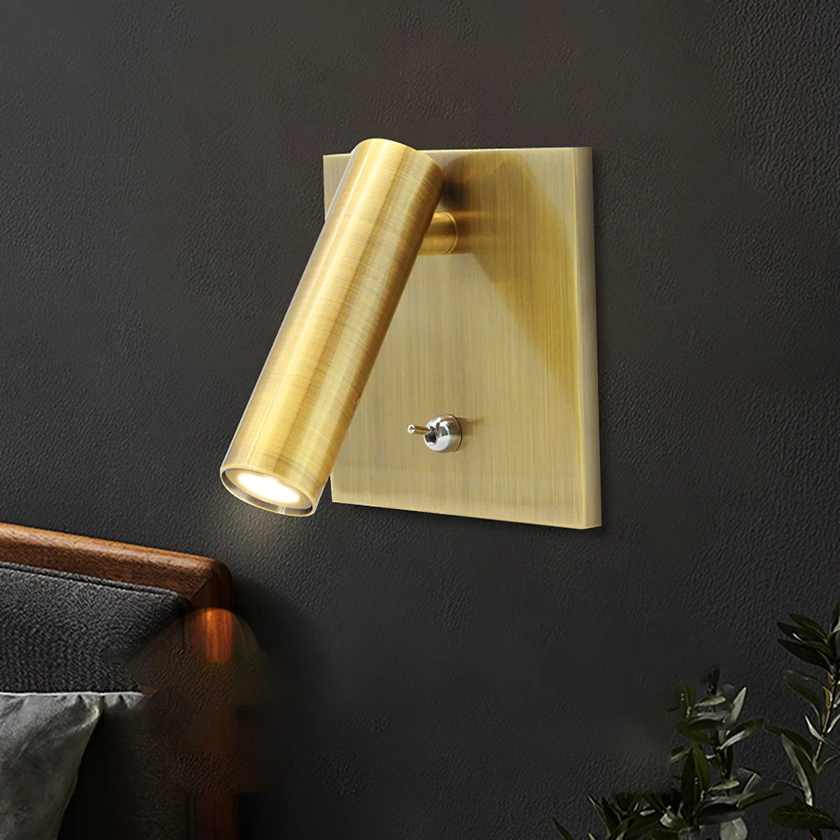 Micro Square Switched Sconce — product view 17