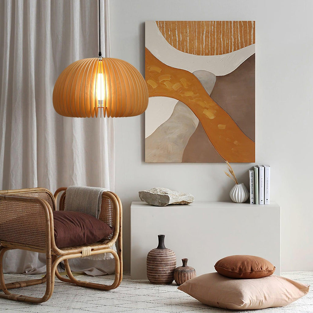 Aneko Pumpkin Pendant Lamp — product view 16