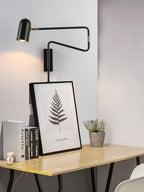 Adjustable Arm Plug In Wall Lamp – product view 8