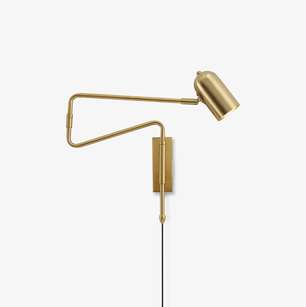 Adjustable Arm Plug In Wall Lamp – product view 10