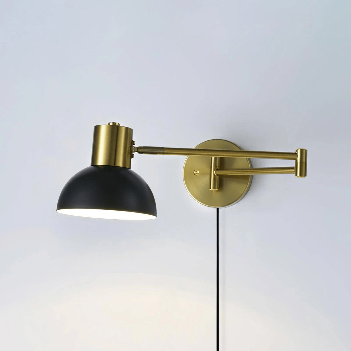 Adjustable Arm Plug In Wall Lamp – product view 11