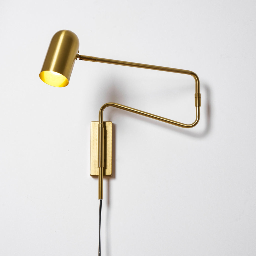 Adjustable Arm Plug In Wall Lamp – product view 18