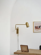 Adjustable Arm Plug In Wall Lamp – product view 27