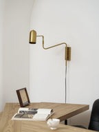 Adjustable Arm Plug In Wall Lamp – product view 29