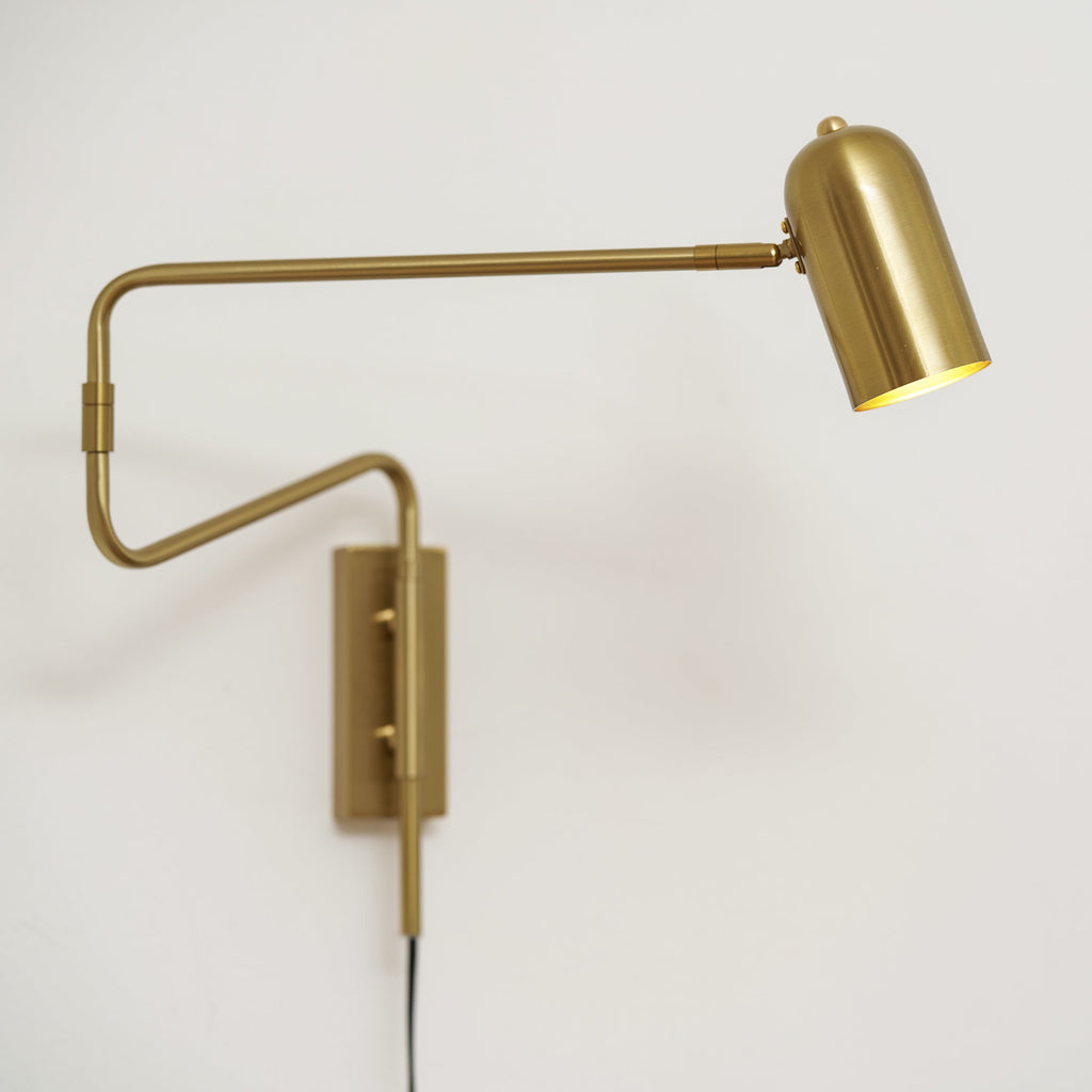 Adjustable Arm Plug In Wall Lamp – product view 34