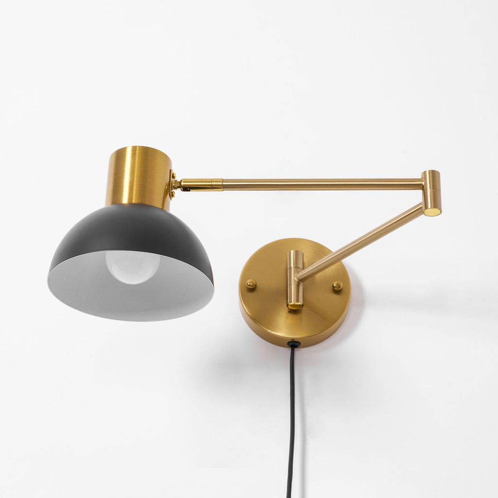 Adjustable Arm Plug In Wall Lamp – product view 48
