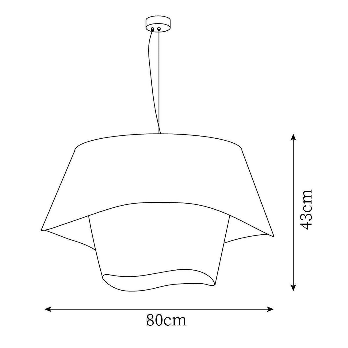 Retro Madio Metal Pendant Lamp — product view 5