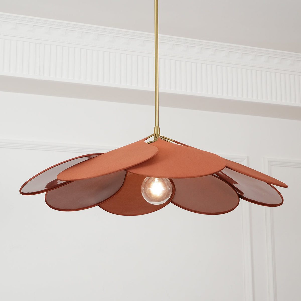 Cosmo Petals Brass Pendant Lamp — product view 15