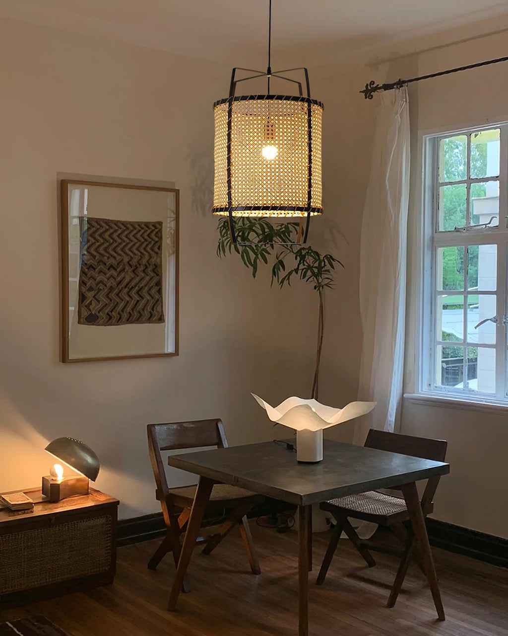 Rattan Weave Pendant Lamp — product view 7