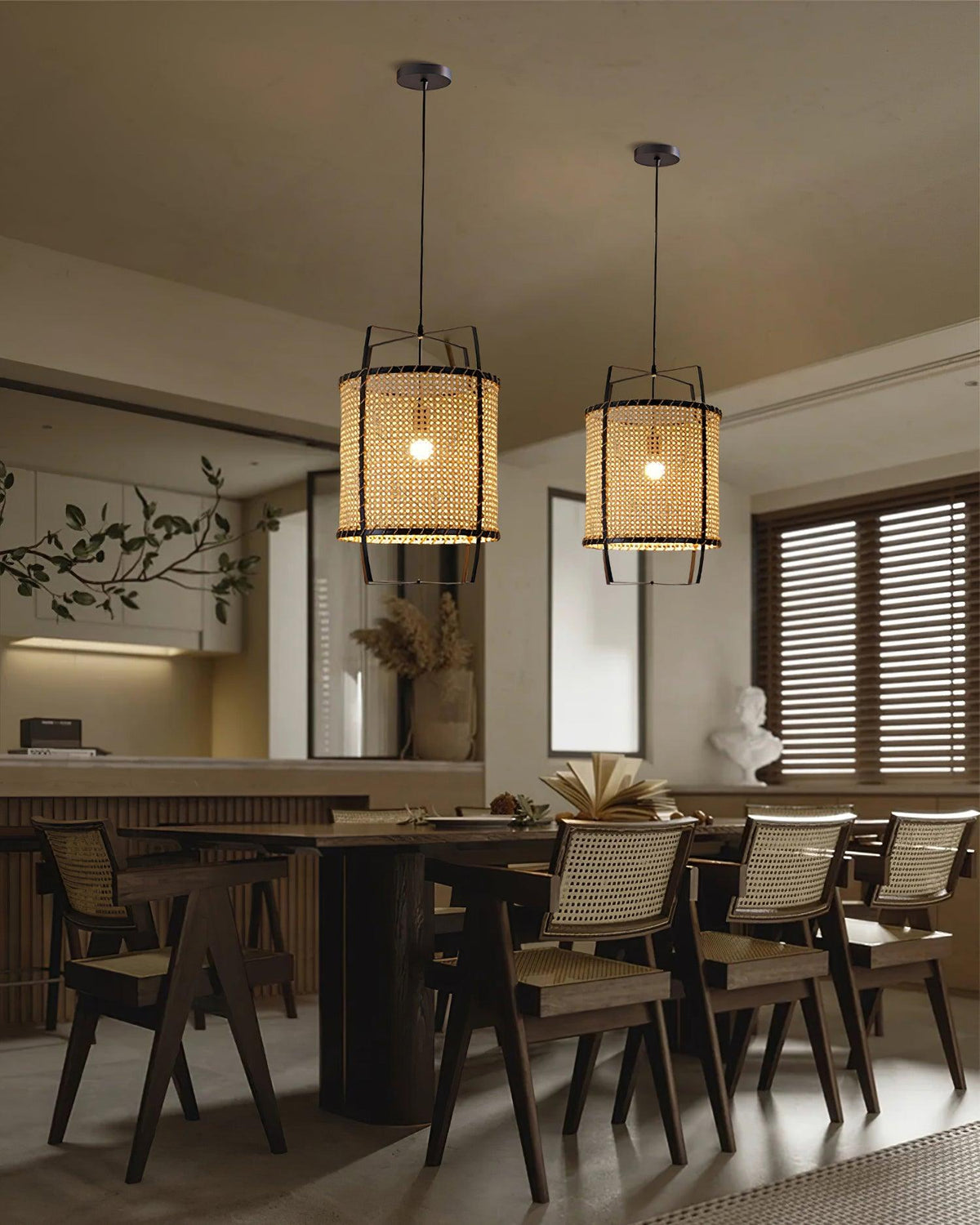 Rattan Weave Pendant Lamp — product view 9