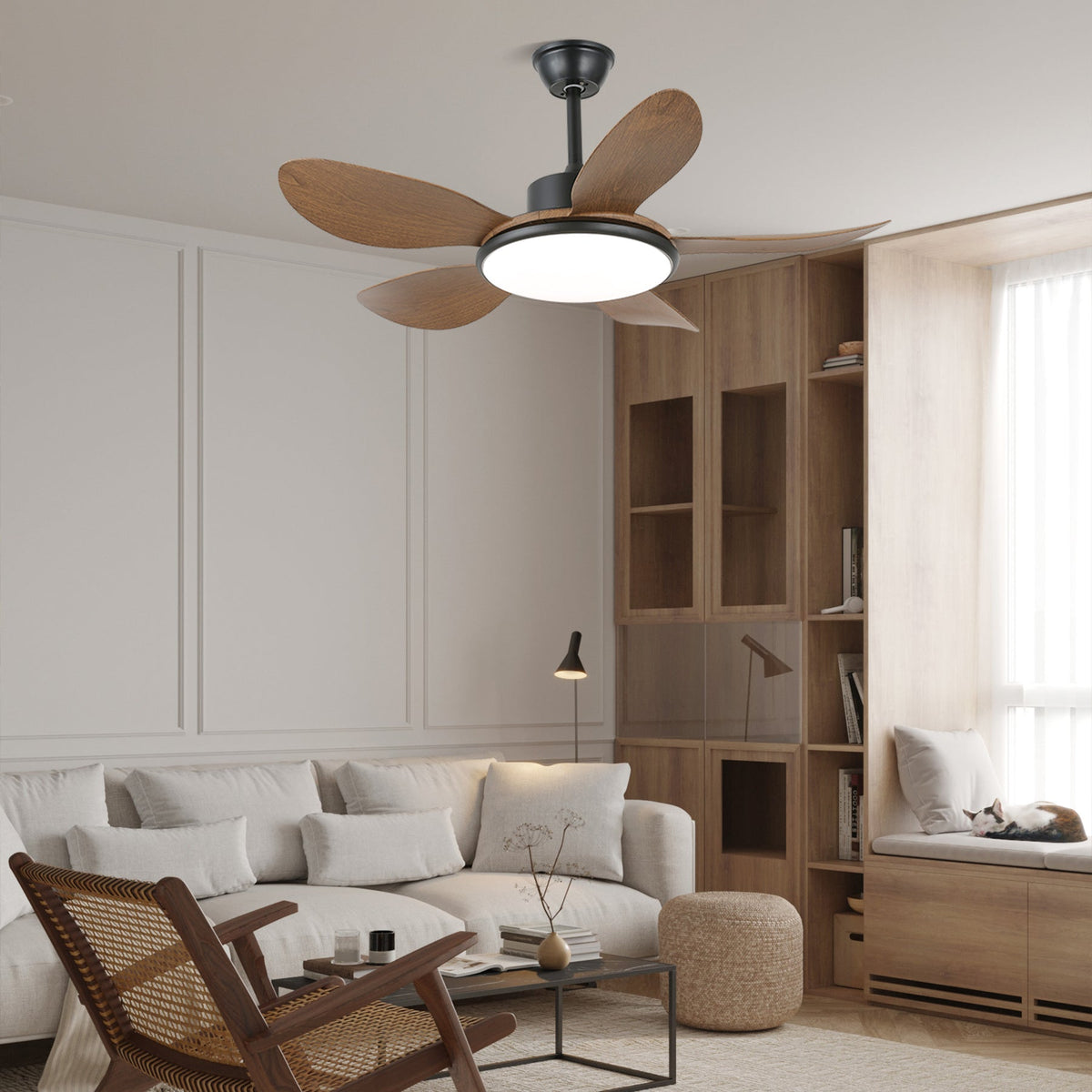 Brinley 42"/52" Ceiling Fan Light – product view 2