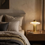 Alabaster Comet Table Lamp – product view 5