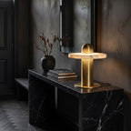 Alabaster Comet Table Lamp – product view 6