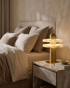 Alabaster Comet Table Lamp – product view 8