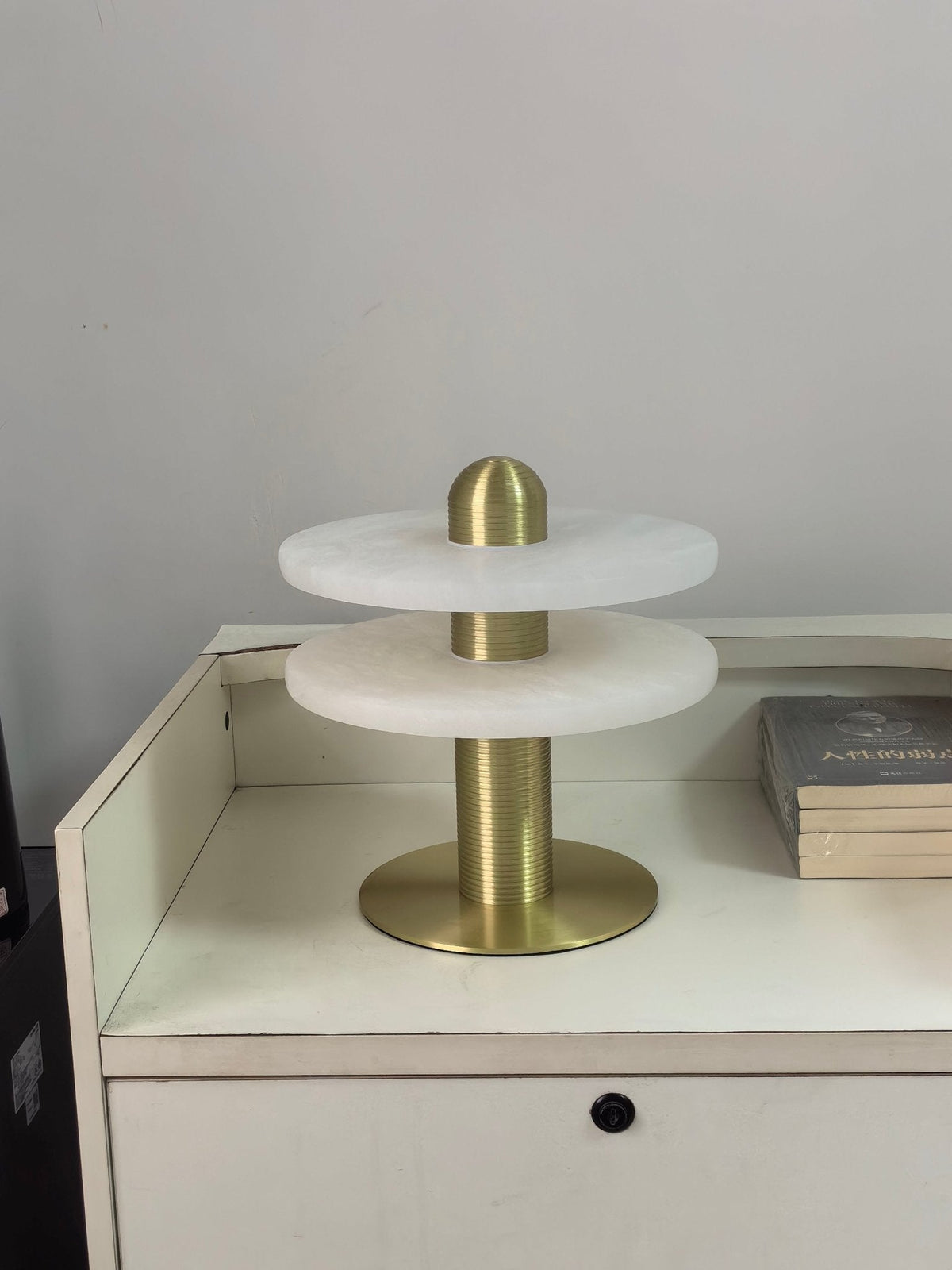 Alabaster Comet Table Lamp – product view 16